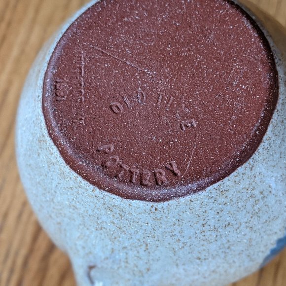 🇺🇸 Vtg Almquist's Old Time Pottery Mug & Creamer - Picture 8 of 10